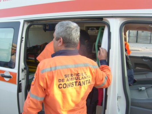 Accident rutier pe Aurel Vlaicu